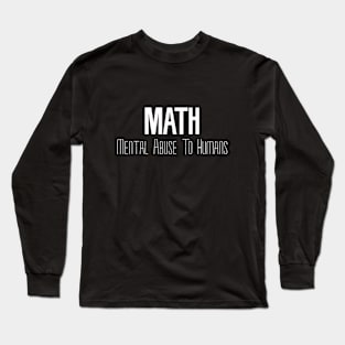 Math Long Sleeve T-Shirt